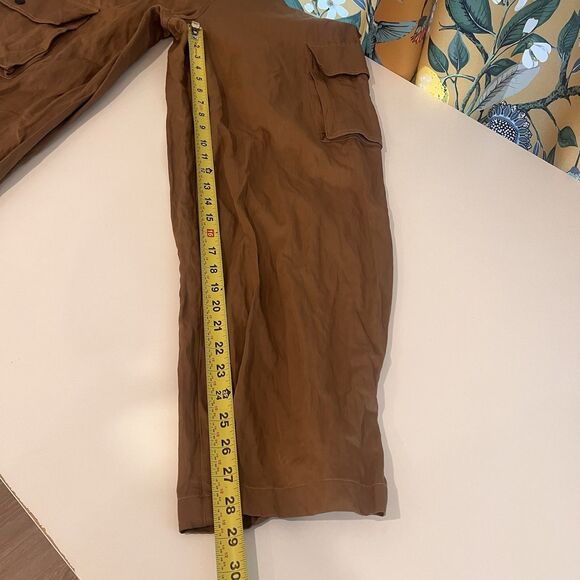 ZARA Men's Cargo Pants Sz 30/L  Utility Pockets Y2K Tapered Leg Technical Skater - Picture 9 of 10